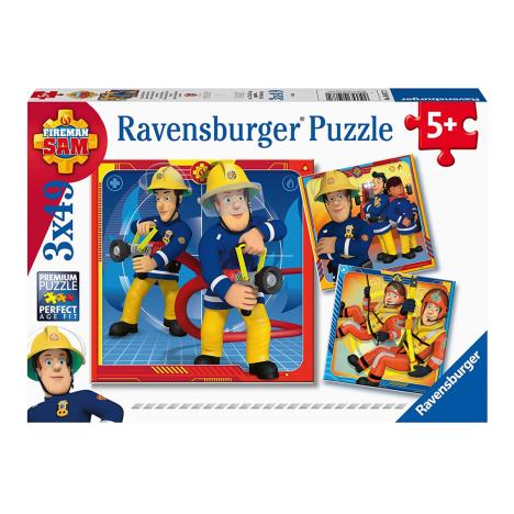 Fireman Sam 3 x 49pc Jigsaw Puzzles £6.99